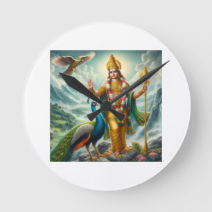 Murugan Round Clock