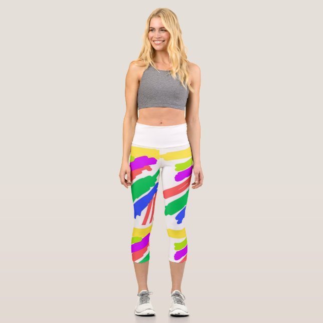  Murugi Apparel High Waisted Capris (Front)
