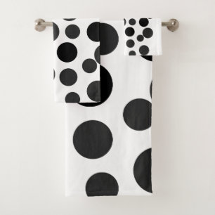 Murugi Bathroom Essential Line Black Pebbles   Bath Towel Set