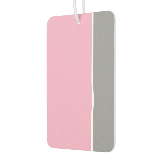 Murugi Home & Car Accessories Pink Parallel Pine   Air Freshener (Left)