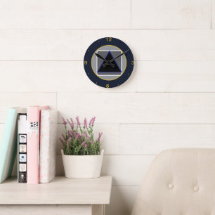 Murugi Home & Decor Celestial Reason Round Clock