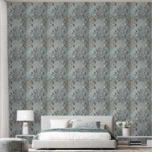 Murugi Home Decor Sliver Elegance Whispers vinyl Wallpaper