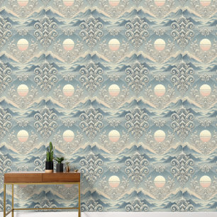 Murugi Home Decor Tranquil Elegance Textured vinyl Wallpaper