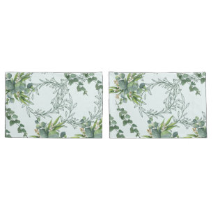 Murugi Luxe Beddings Verdant Harmony Pair of  Pillowcase