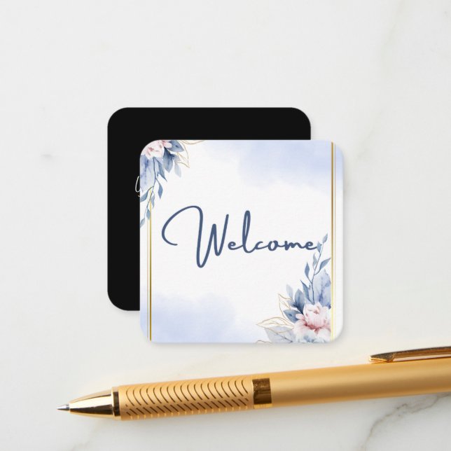 Murugi Moments Invitation Card  (Front/Back In Situ)