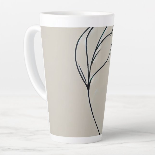 Murugi Mugs EarthsEmbrace Large Latte Mug (Left Angle)