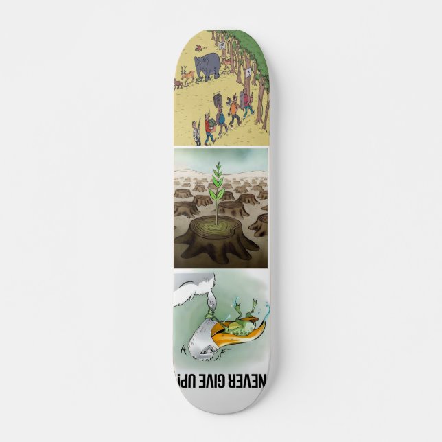 Murugi Outdoor Gear7 3/4" Skateboard Deck (Front)