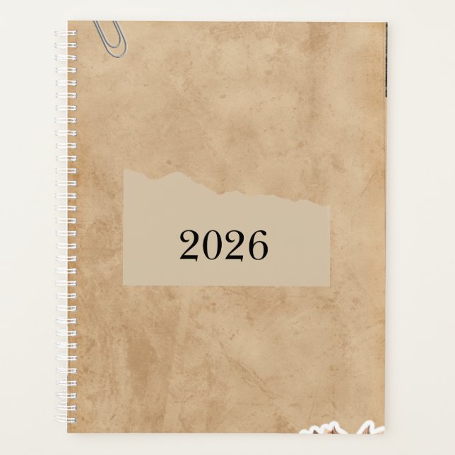 Murugi Stationery Co. 2026 Soft-planner Planner  (Front)