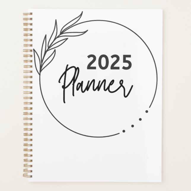 Murugi Stationery Co. Minimalist Hardplanner Planner (Front)