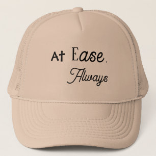Murugi Wear At Ease, Always  Trucker Hat
