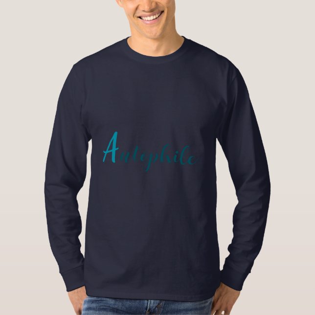 Murugi Wear Autophile  Basic Long Sleeve T-Shirt (Front)