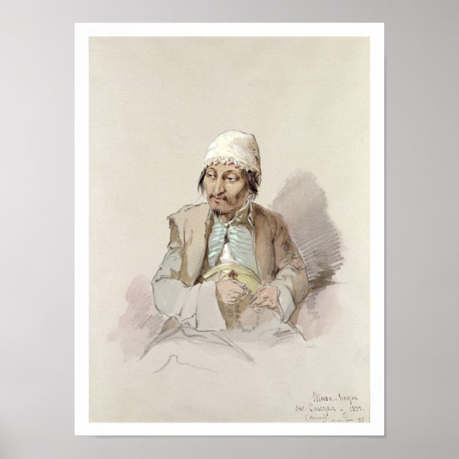 Musa - from Kashgar, c.1855 Poster (Front)