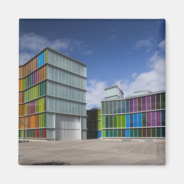 MUSAC, contemporary art museum Magnet (Front)