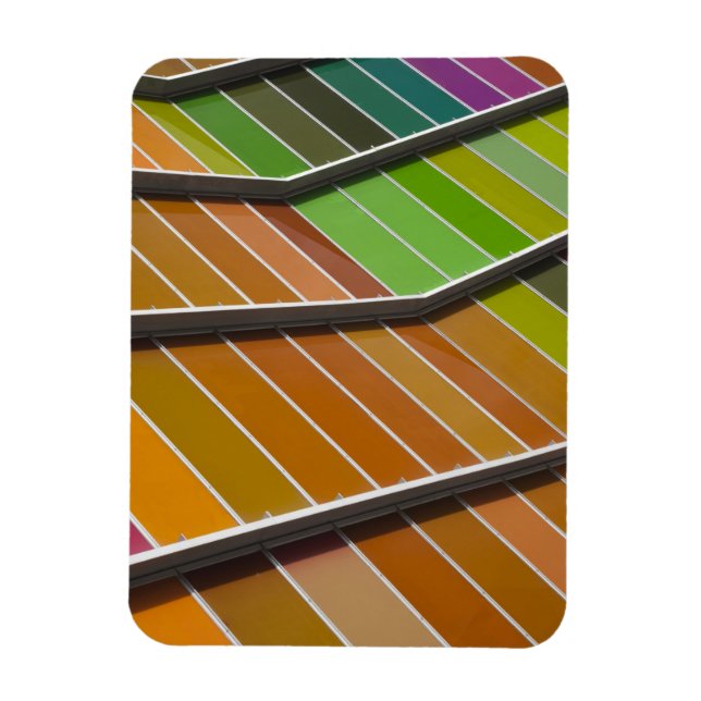 MUSAC, contemporary art museum Magnet (Vertical)