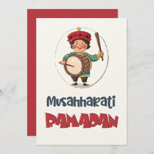 Musahharati Ramadan Drummer Rhythms of the Night Invitation