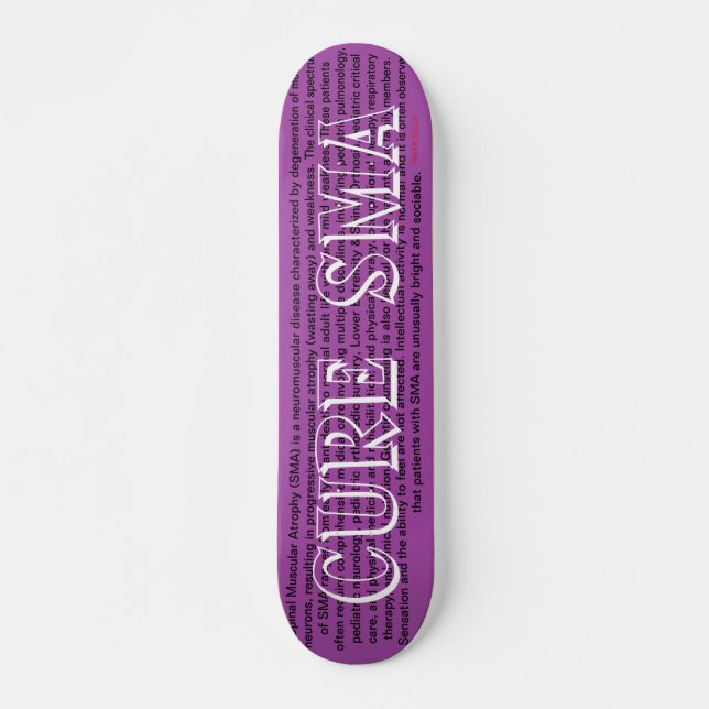 Musashi Designs Cure SMA Skateboard (Front)