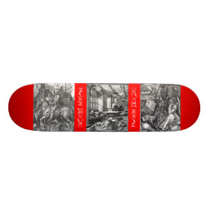 Musashi Designs Durer's Apocalypse Skateboard