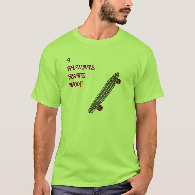 Musashi Designs Wood T-Shirt (Front)