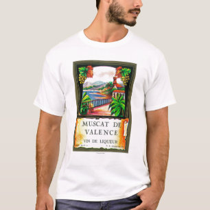 Muscat De Valence Wine LabelEurope T-Shirt