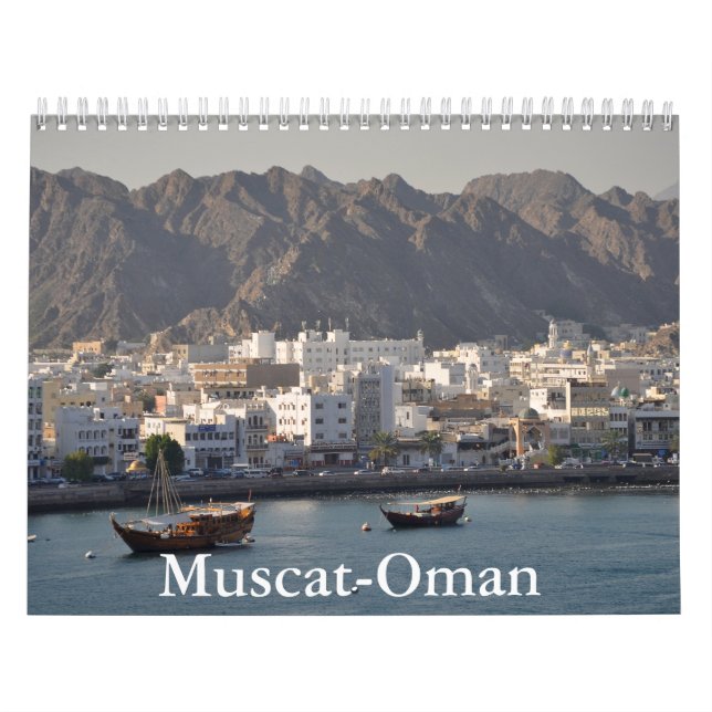 Muscat-Oman Calendar (Cover)