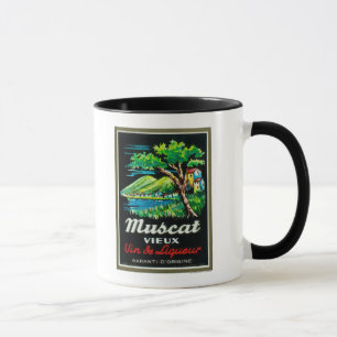 Muscat Vieux Wine LabelEurope Mug