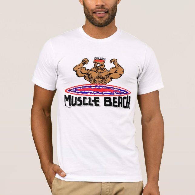 Muscle Beach T-Shirt (Front)