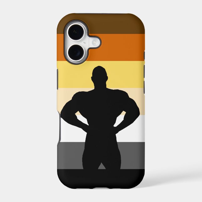 Muscle Bear Bear Pride Flag (Back)
