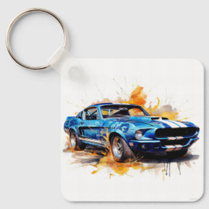 Muscle Car Key Ring