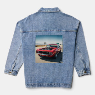Muscle Car: Precision and Performance Denim Jacket