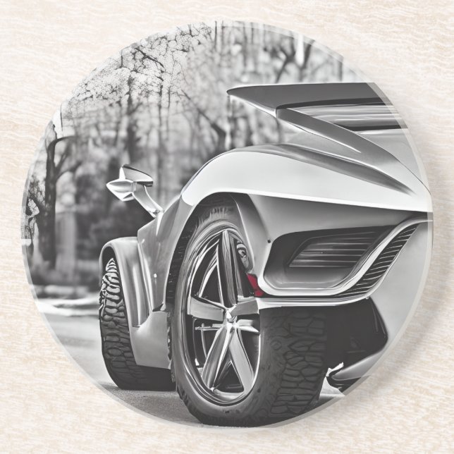 Muscle Car Revival: Premium Coaster (Front)