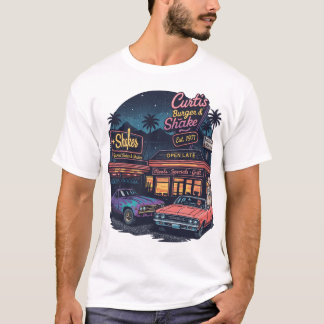 Muscle Car Vintage 90s Style Graphic Shirt