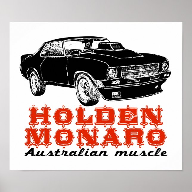 Muscle cars poster (Front)