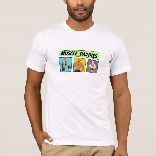 Muscle Daddies Comics T-Shirt (Front)
