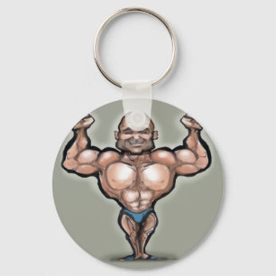 Muscle Dude Key Ring