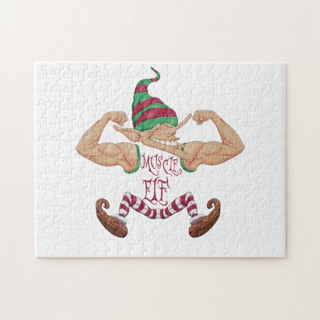 Muscle Elf Jigsaw Puzzle (Horizontal)