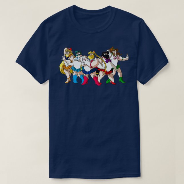 Muscle Guardian SailorBears Classic TShirt (Design Front)