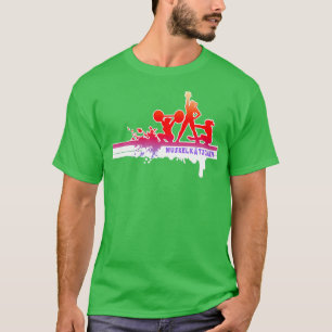 Muscle kitten design for sportsloving women T-Shirt
