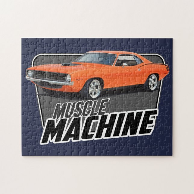 Muscle Machine Car Jigsaw Puzzle (Horizontal)
