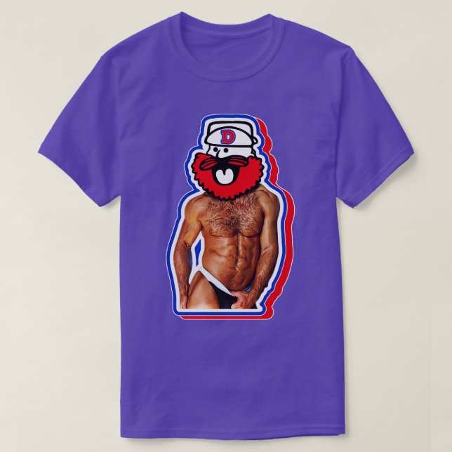 Muscle Man Maxie T-Shirt (Design Front)