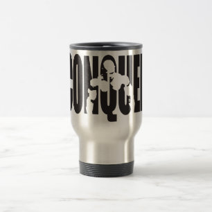 Muscle Motivation - CONQUER Travel Mug