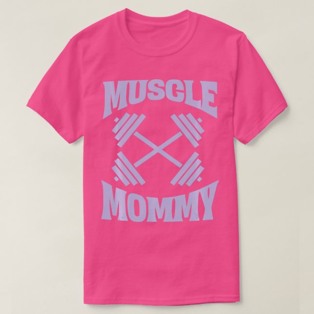Muscle Mummy Bodybuilder Weightlifting Fitness Gym T-Shirt (Design Front)
