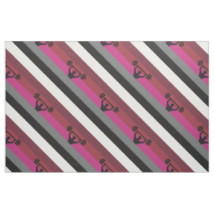 MUSCLE PRIDE FLAG FABRIC