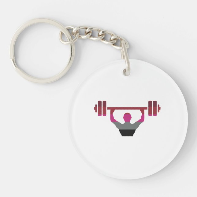 Muscle Pride Key Ring (Front)