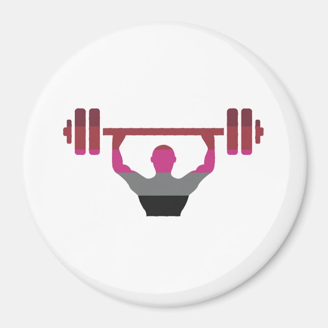 Muscle Pride Magnet (Front)