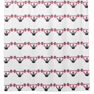 Muscle Pride Shower Curtain