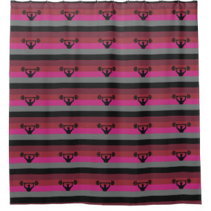 Muscle Pride Shower Curtain