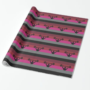 MUSCLE PRIDE WRAPPING PAPER