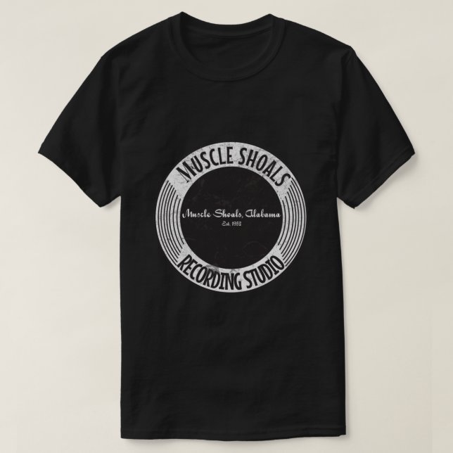 Muscle Shoals Recording Studio 50s Logo (Official) T-Shirt (Design Front)