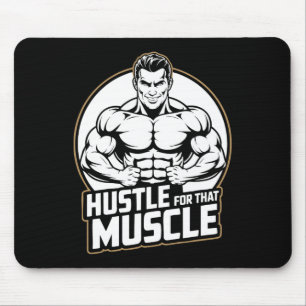 Muscle Workout Fitness Bodybuilding Weight Lifting Mouse Mat