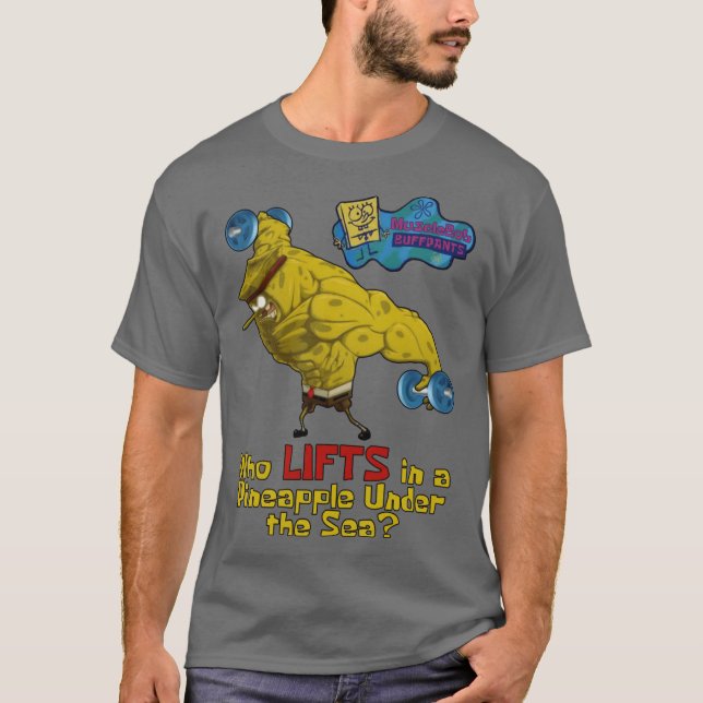 Musclebob Buffpants gift T-Shirt (Front)